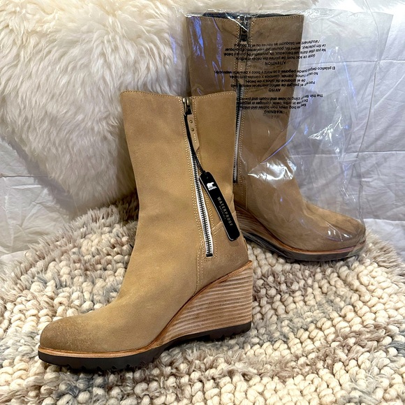 Sorel After Hours Mid Wedge Boot - Picture 2 of 2